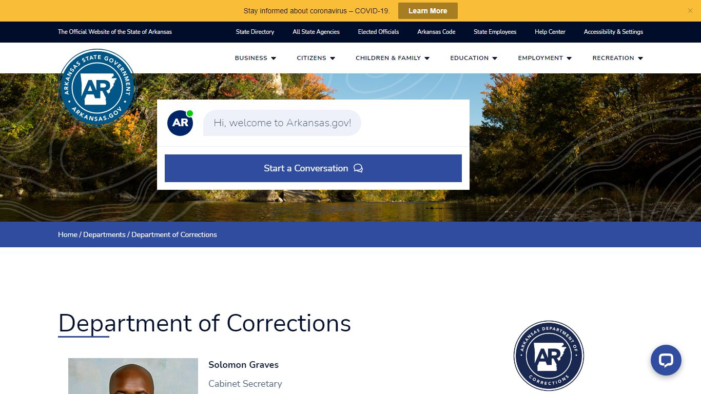 Department of Corrections | Arkansas.gov